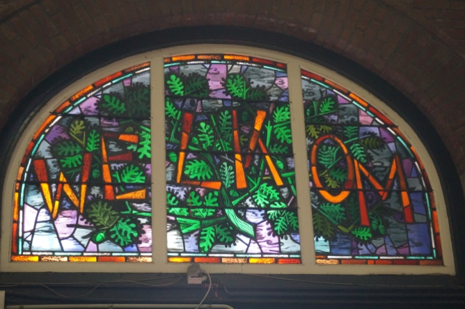 Stained Glass in Maastricht Station